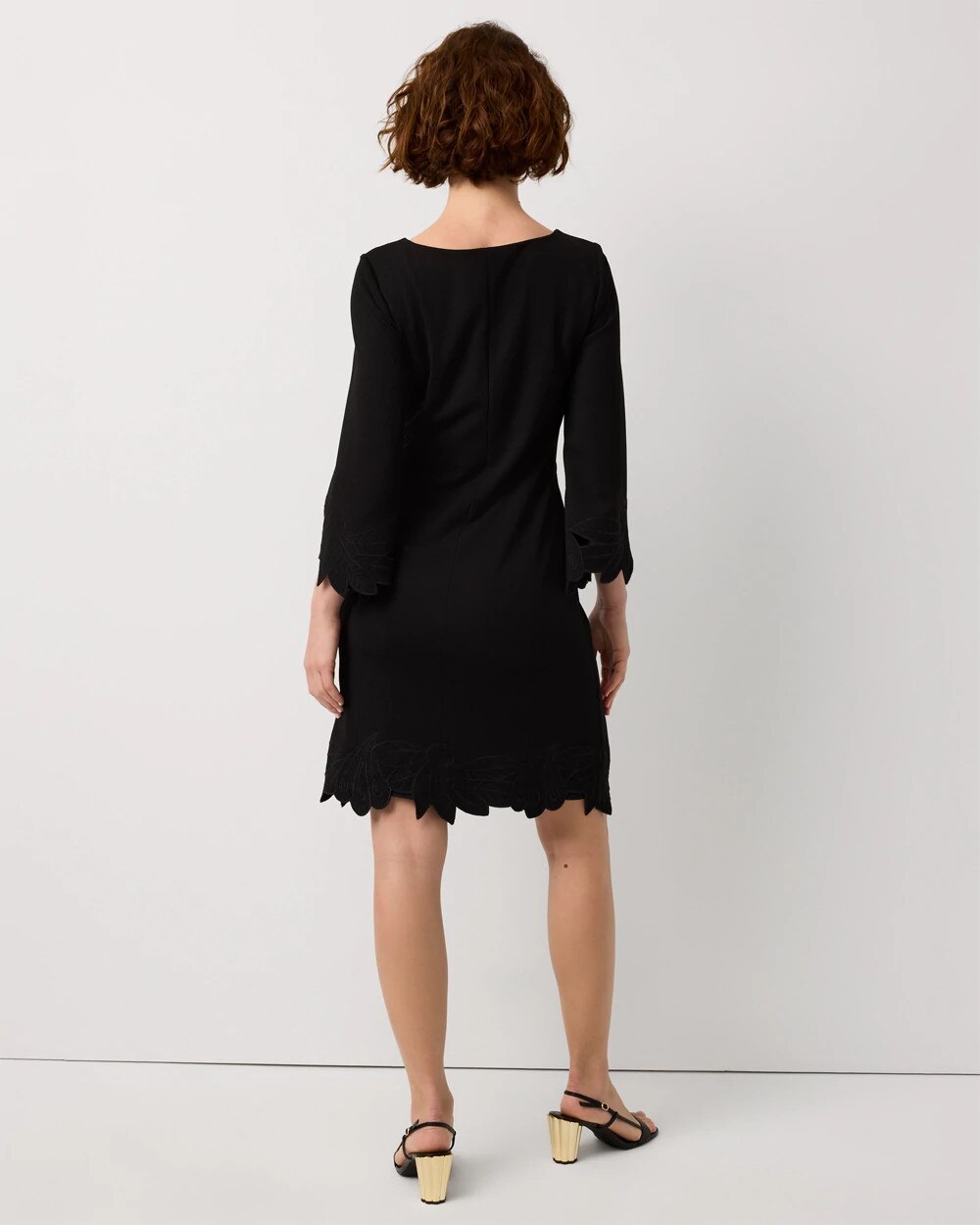 Cutwork Shift Dress - image 4