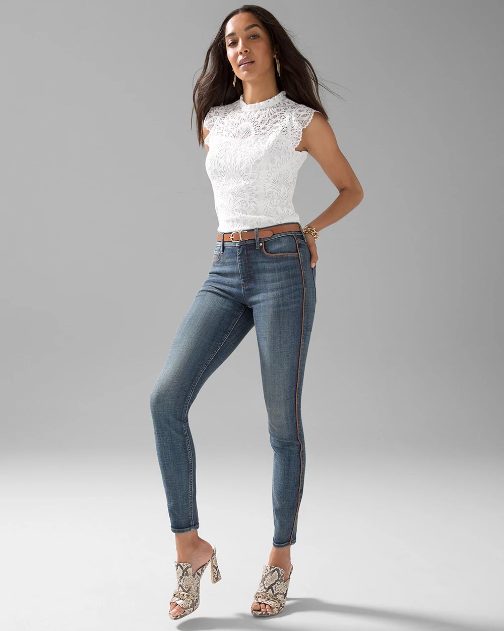 White house black market skinny jeans new arrivals
