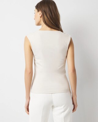 WHBM FORME™ All Ways Stretch Square Neck Top click to view larger image.