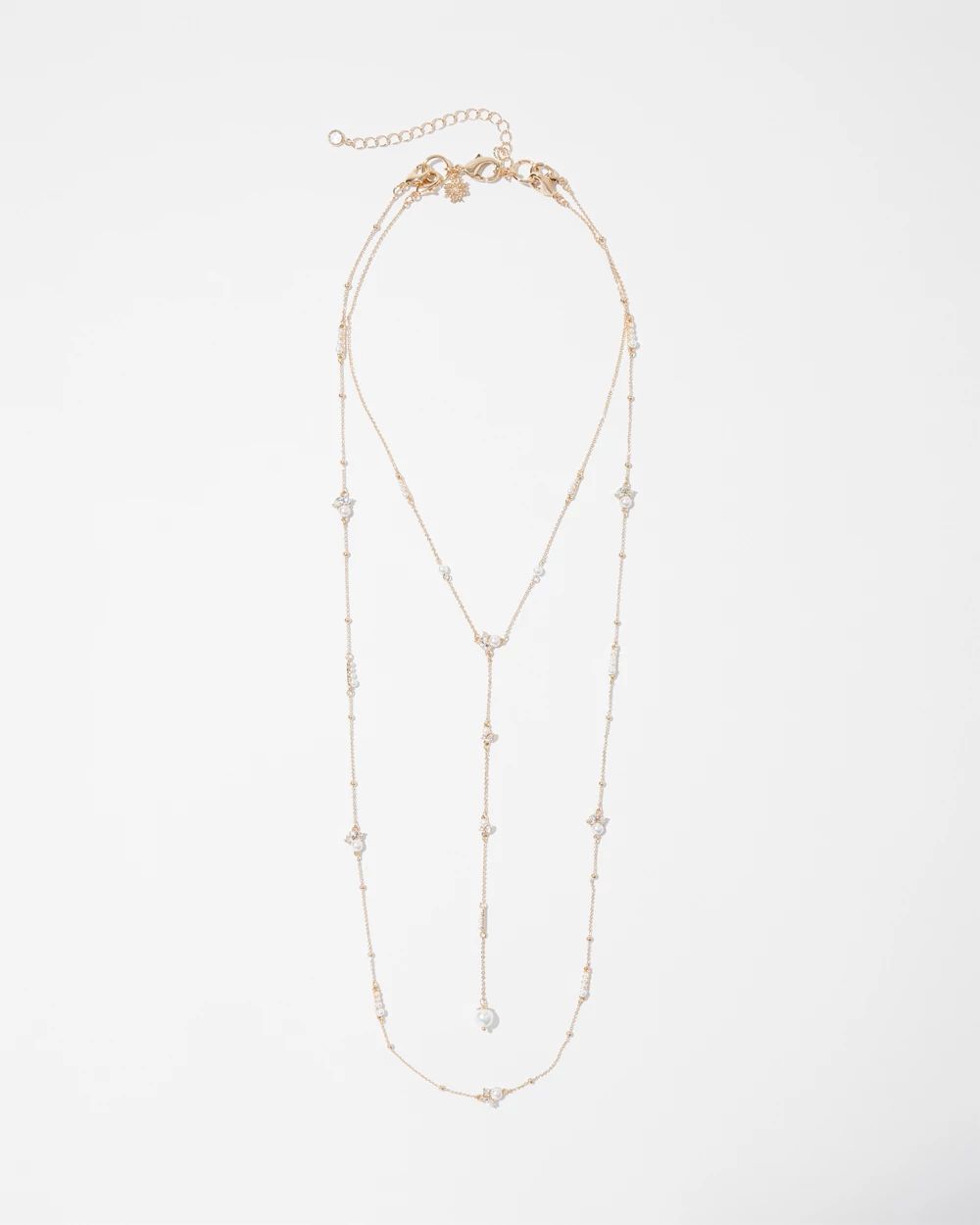 Mixed Media Convertible Y Necklace