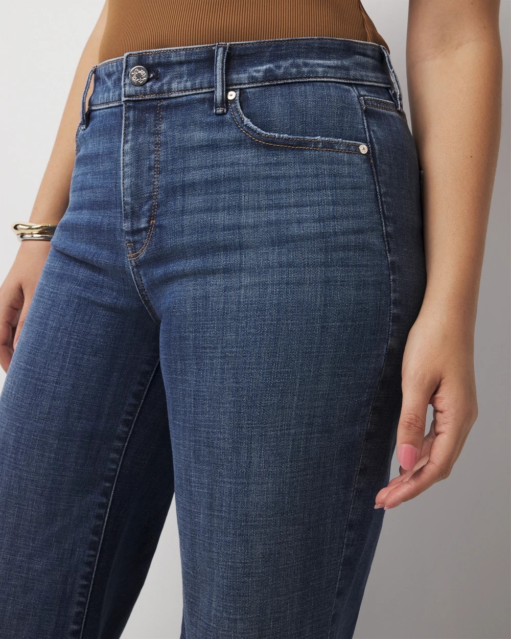 High-Rise Wide Leg Jeans