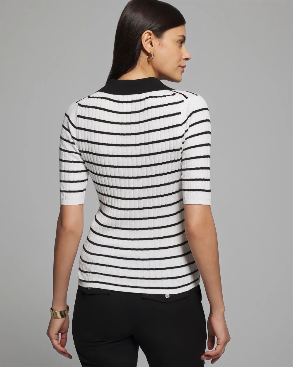 Outlet WHBM Button Pullover Sweater