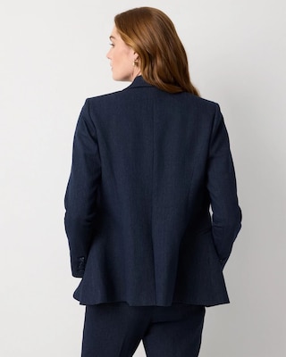 Denim Look Blazer click to view larger image.