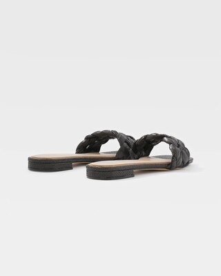 Braided Raffia Flat click to view larger image.