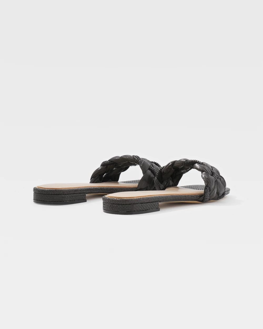 Braided Raffia Flat