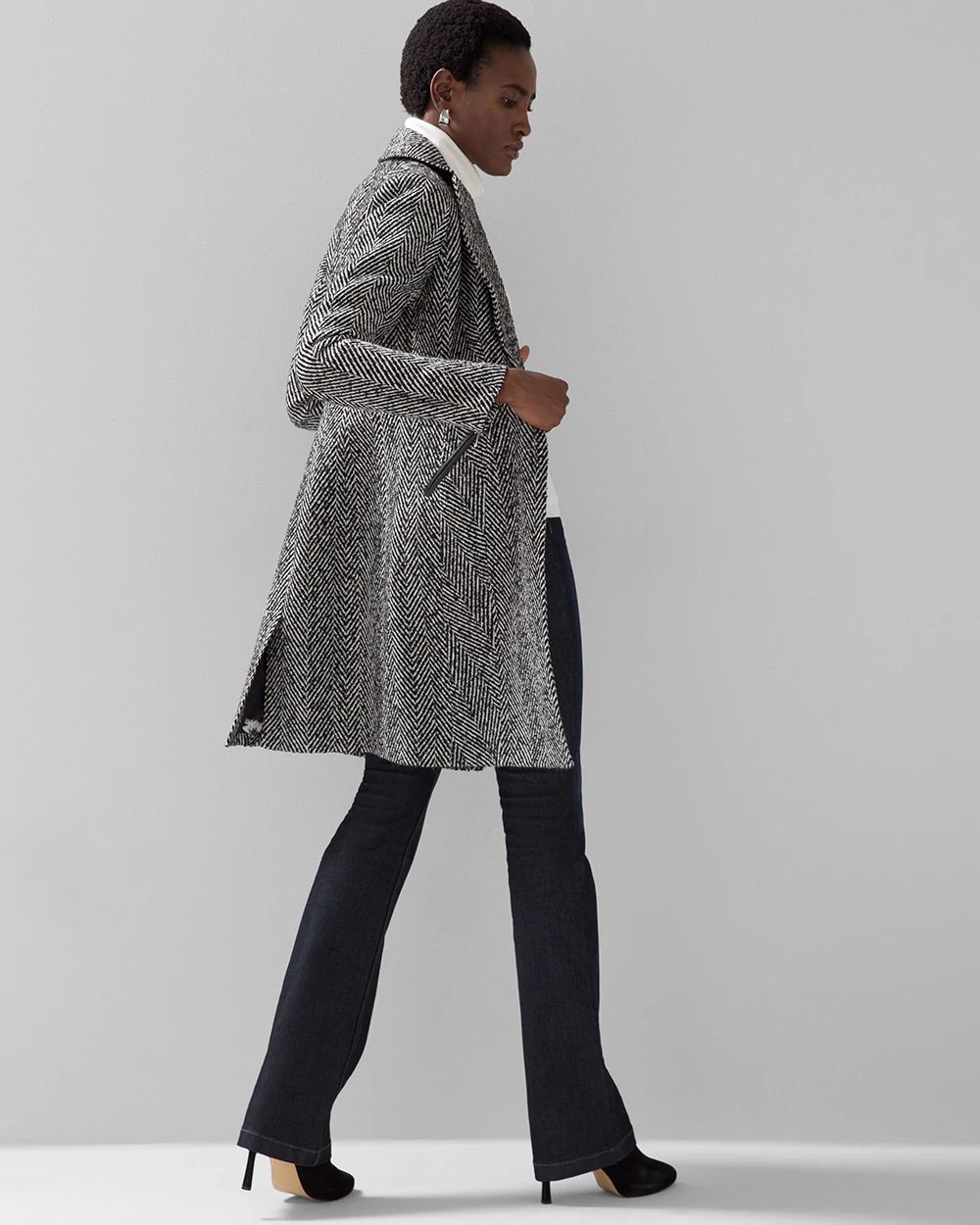 Menswear Inspired Coat