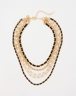 Multi-Strand Convertible Necklace click to view larger image.