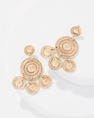 Coin Drop Earrings click to view larger image.