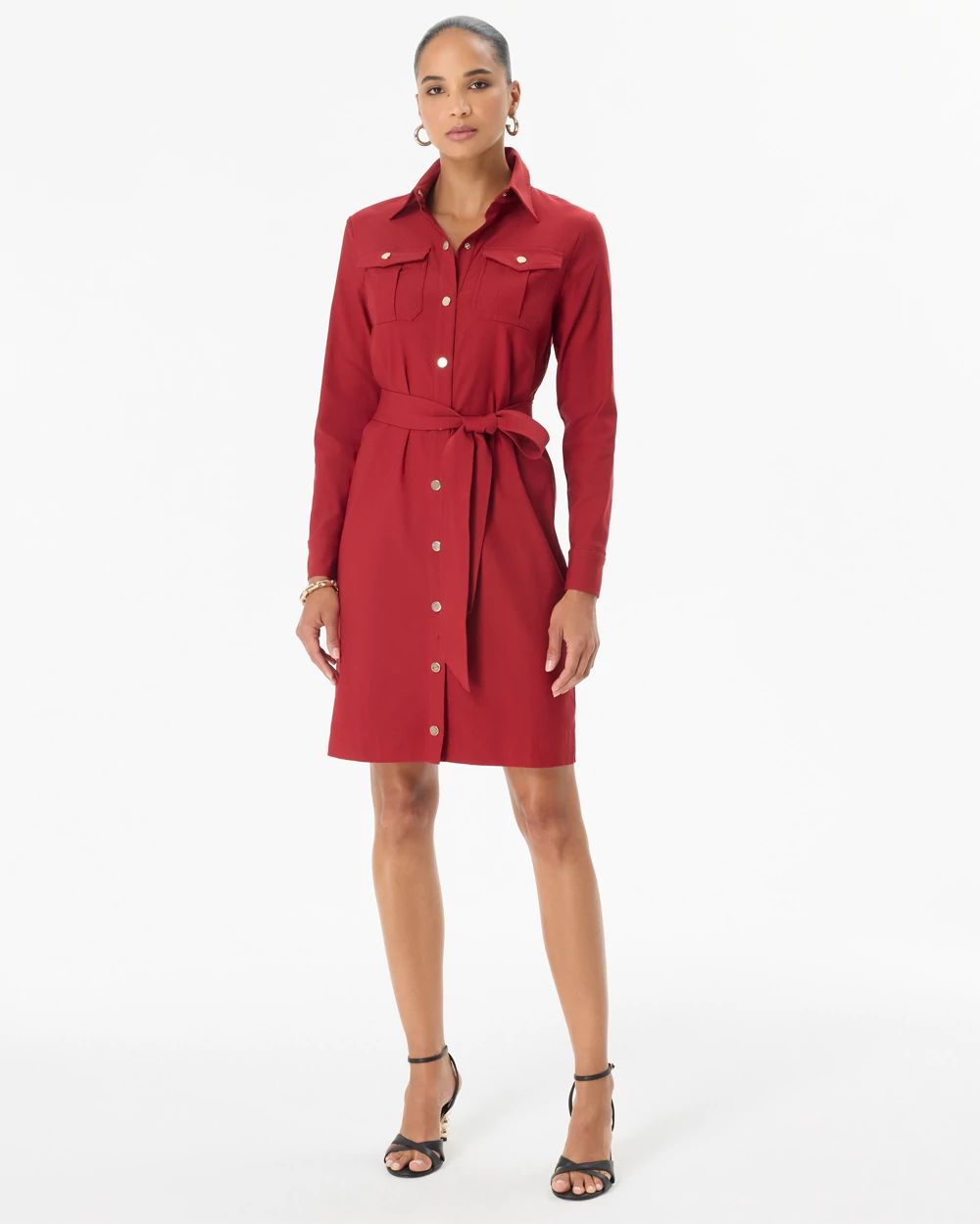 Long Sleeve Shirt Dress
