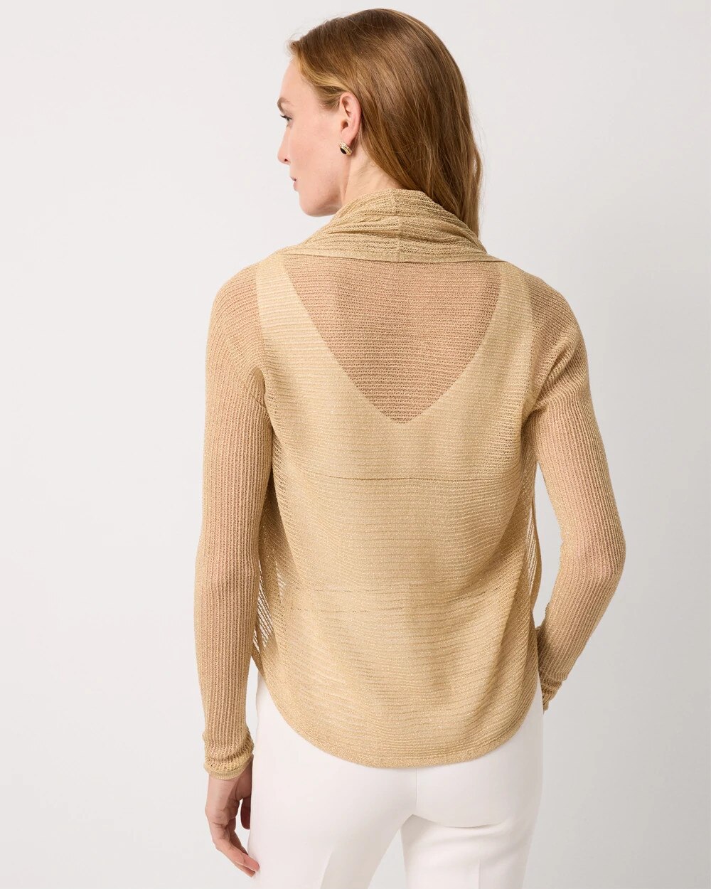 Ribbed Sweater Shrug