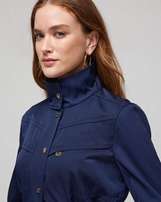 Twill Utility Anorak Jacket