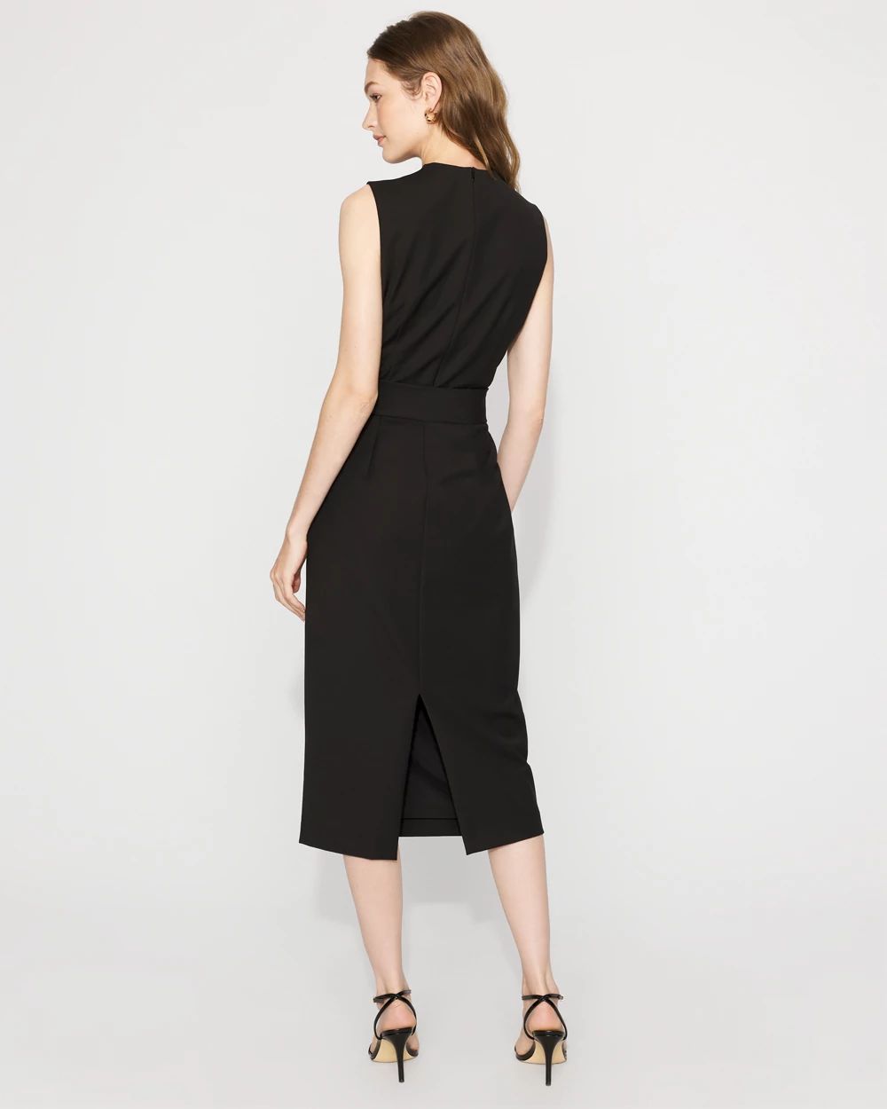 U-Neck Sheath Dress