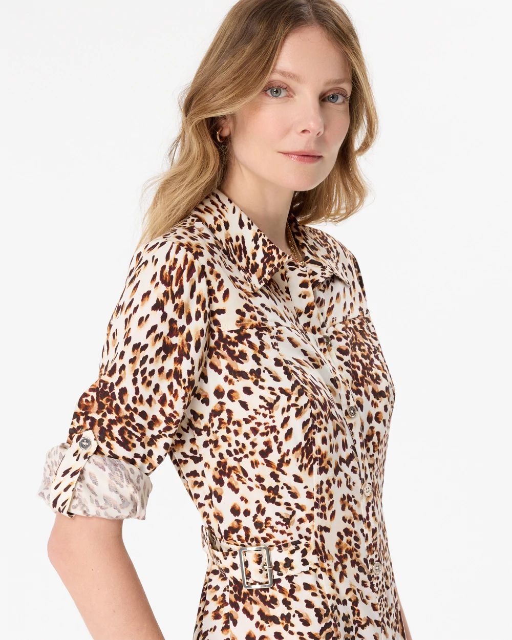 Utility Shirt Dress click to view larger image.