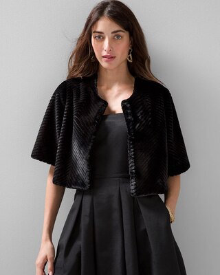 Faux Fur Bolero