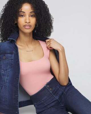 WHBM® FORME Square-Neck Top