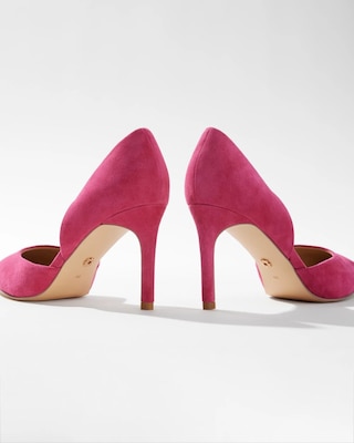 Pink Suede Pump