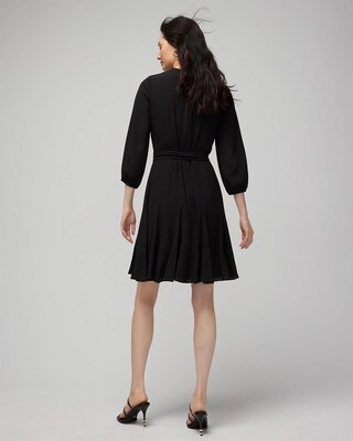 Beaded Godet Dress