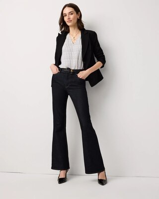 High-Rise Flare Jean click to view larger image.