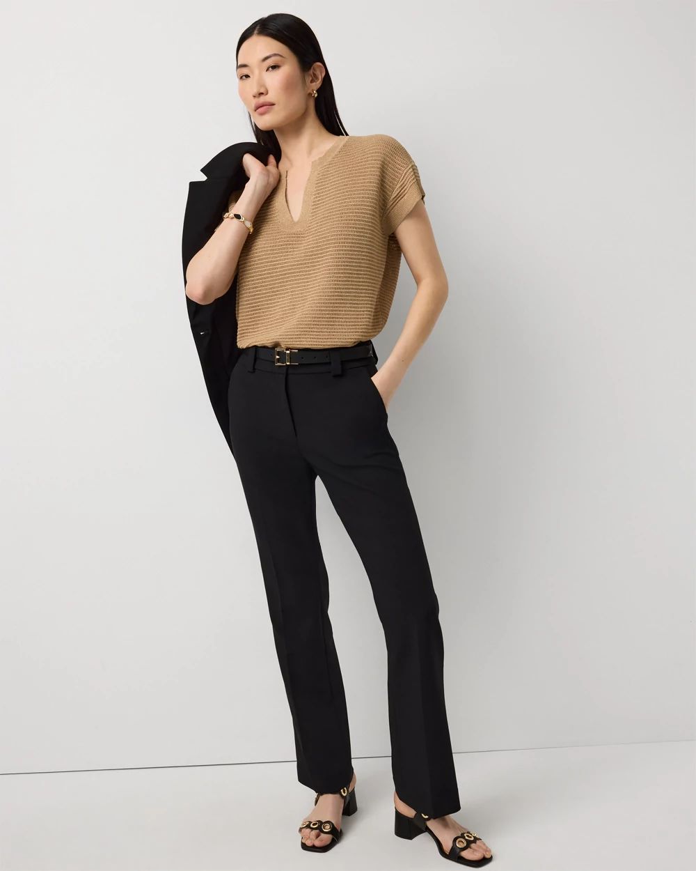 Mid-Rise Blake Slim Boot Pant