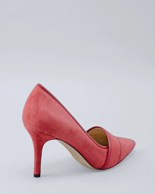 Suede Pumps