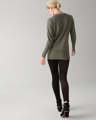 Velvet Corduroy WHBM Runway Leggings