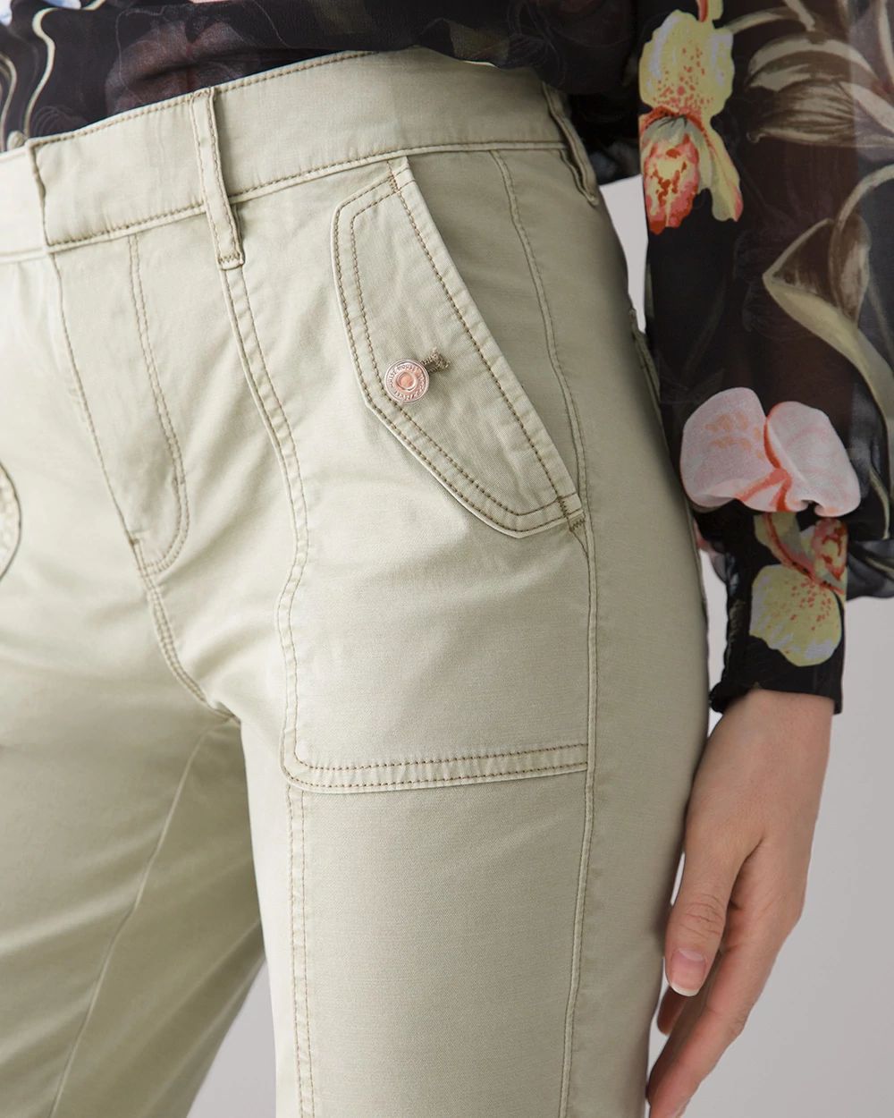 High-Rise Pret-A-Jet Slim Ankle Pants
