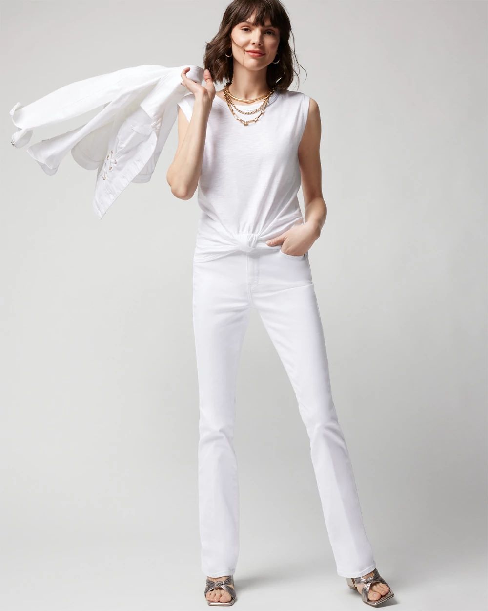Twist-Front Tee