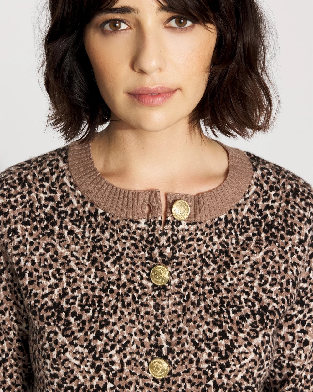 Leopard Cardigan Sweater