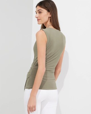 Outlet WHBM Sleeveless Wrap Top