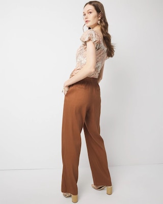 The Everyday Trouser in Linen click to view larger image.