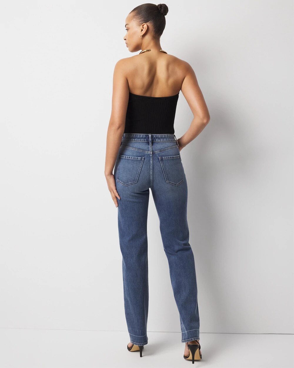Extra High-Rise Straight Jean