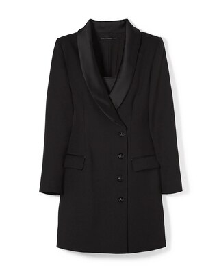 Long-Sleeve Blazer Dress