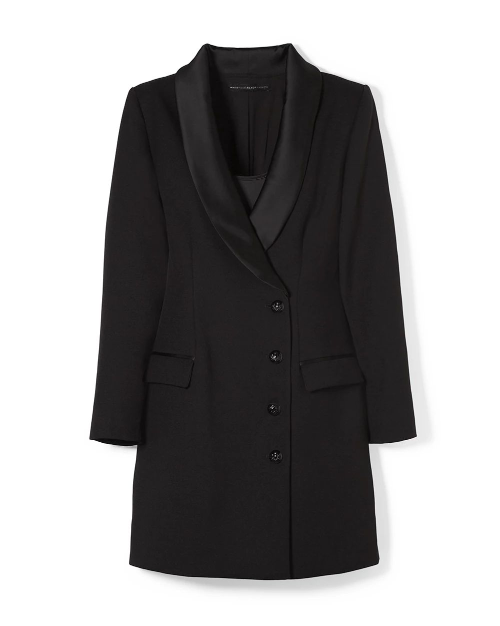 Long-Sleeve Blazer Dress