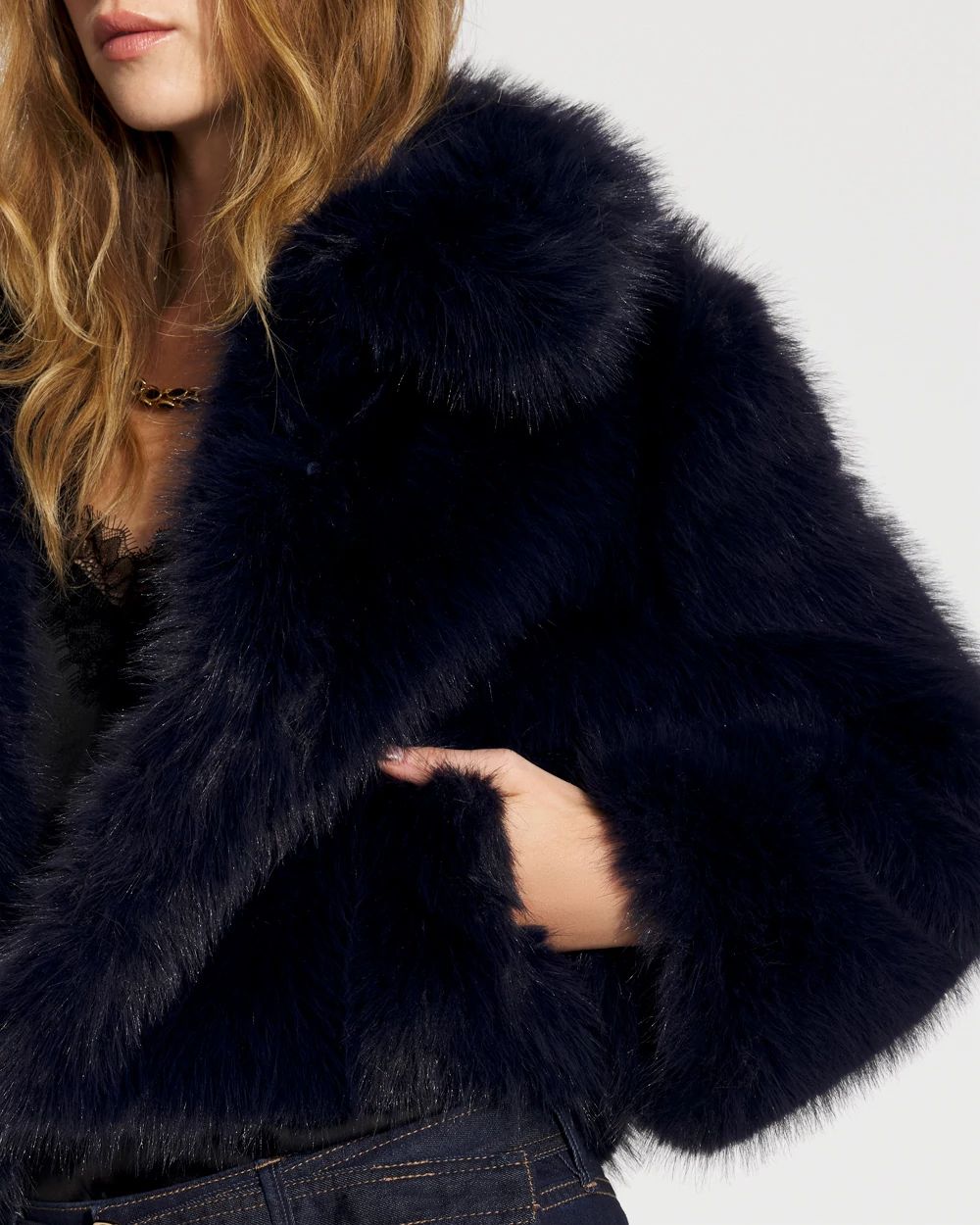 Faux Fur Coat