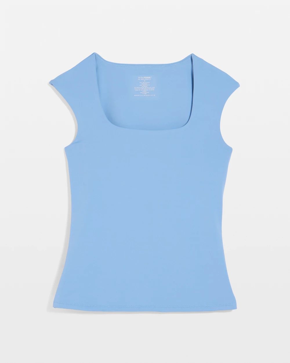 WHBM FORME™ All Ways Stretch Square Neck Top click to view larger image.