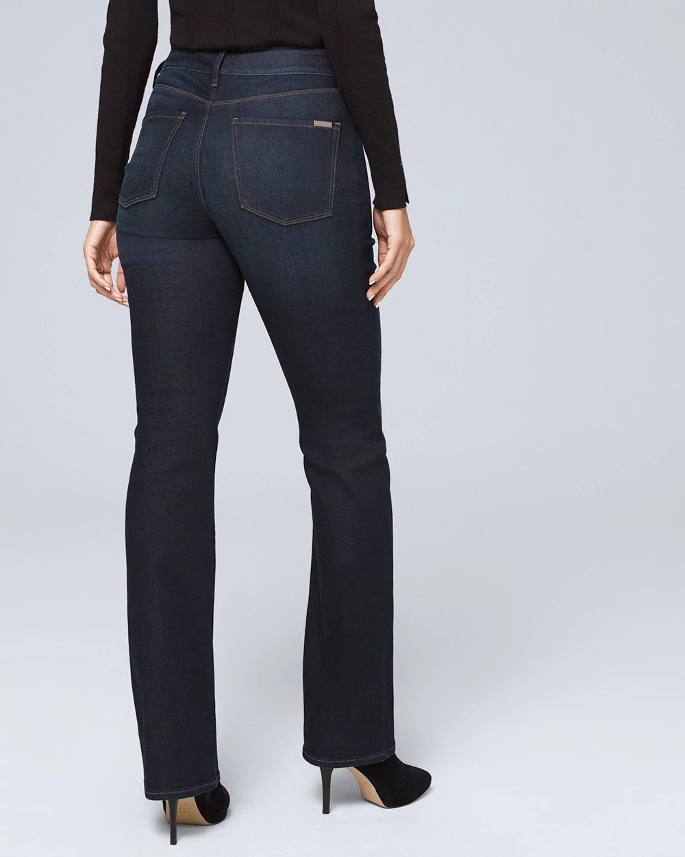 Curvy-Fit Mid-Rise Everyday Soft Denim™ Bootcut Jeans