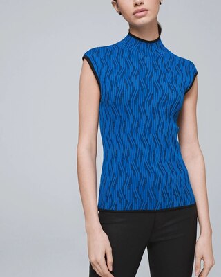 Mockneck Pullover Sweater