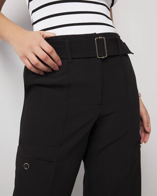 Belted Utility Wide Leg Pant click to view larger image.