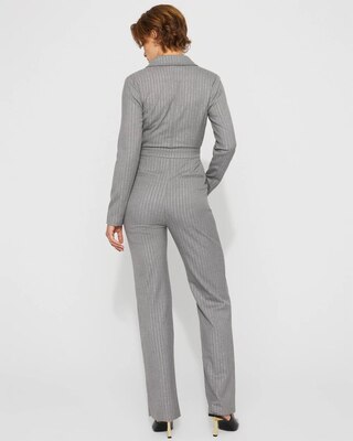 Long Sleeve Double-Breasted Jumpsuit click to view larger image.