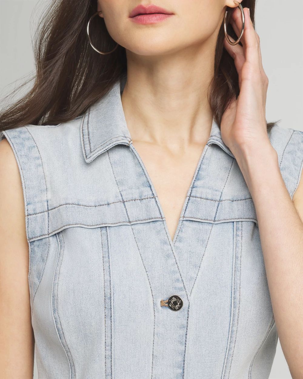 Denim Sheath Dress