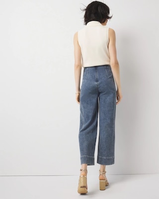 Extra High-Rise Wide Leg Cropped Jean click to view larger image.