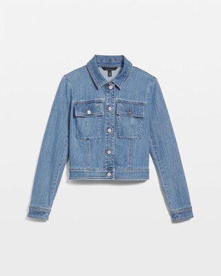 Cropped Denim Jacket click to view larger image.