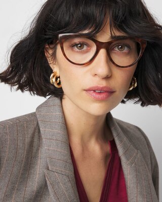 Tortoise Cat Eye Reading Glasses