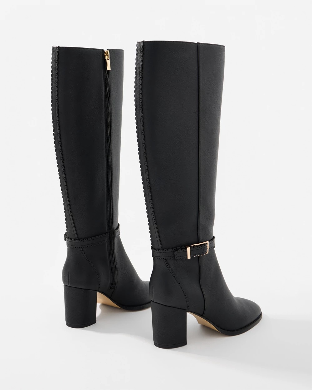 Buckle Detail Tall Boots