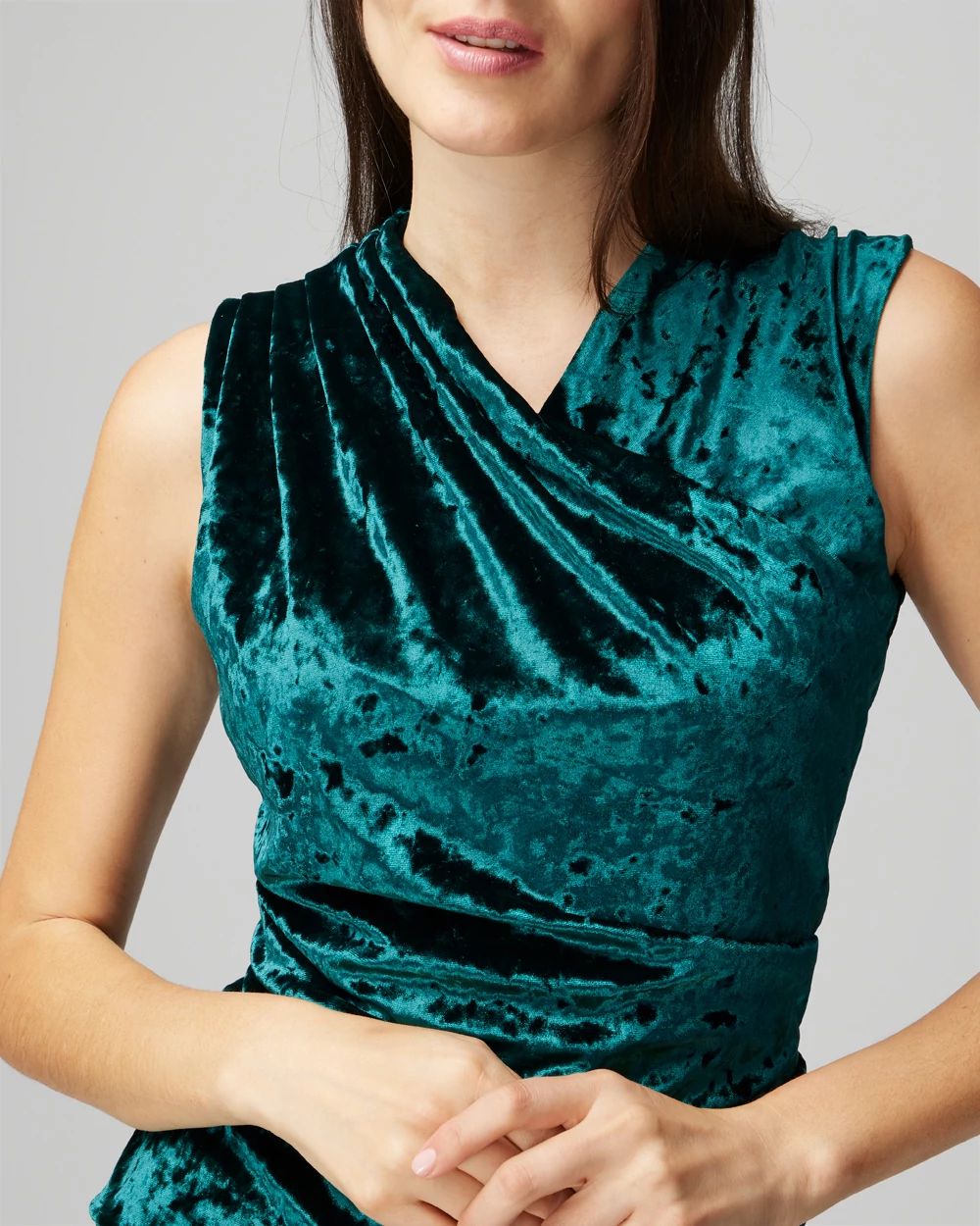 Crushed Velvet Shell
