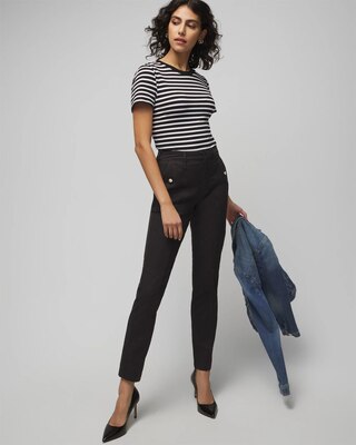 Curvy High-Rise Pret-A-Jet Slim Ankle Pants click to view larger image.
