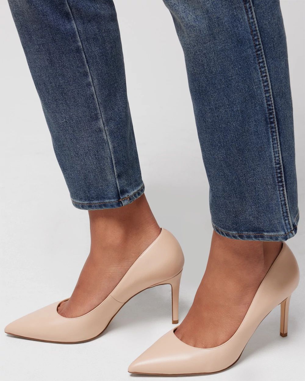 Leather Comfort Pump