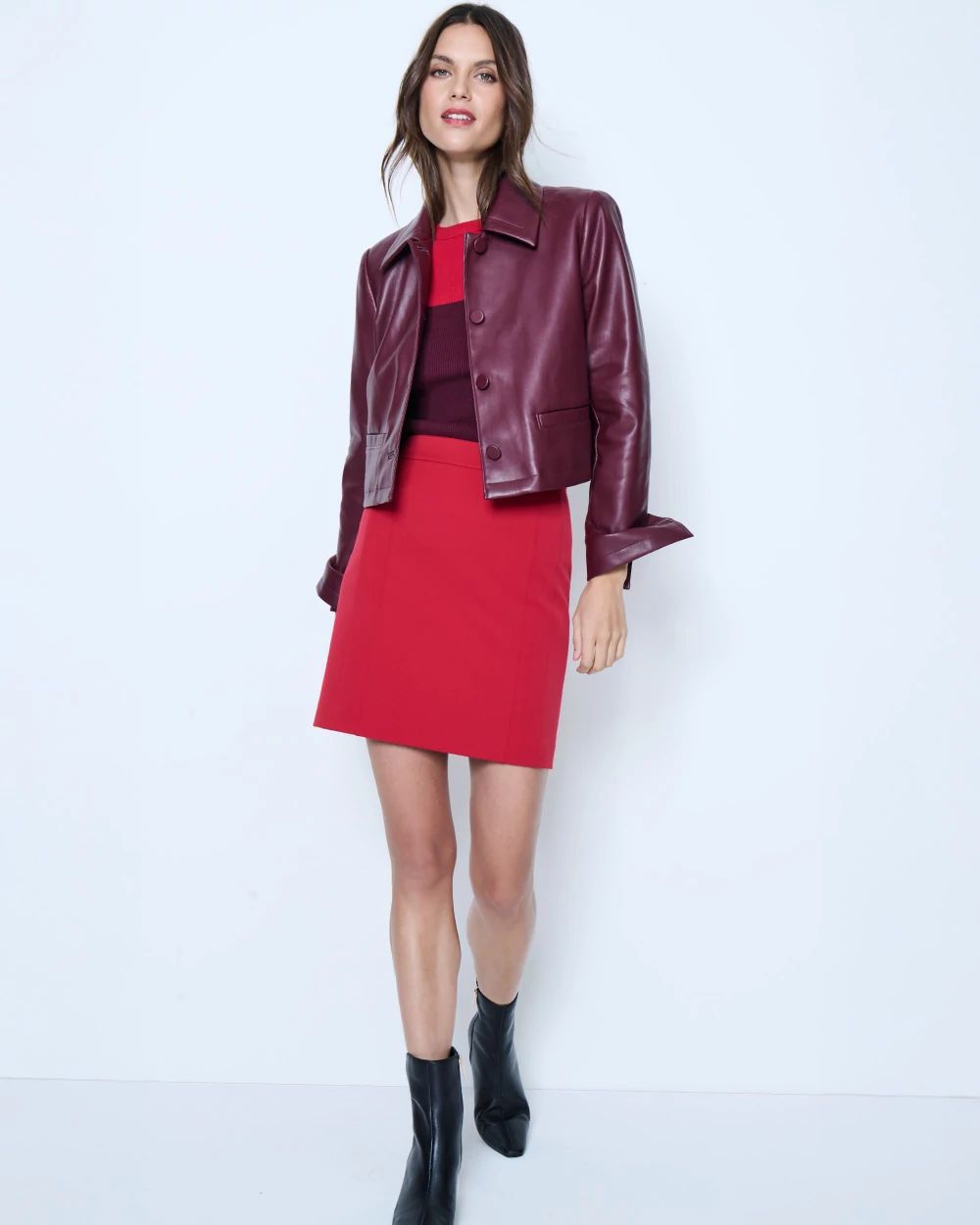 Tailored Pencil Skirt click to view larger image.