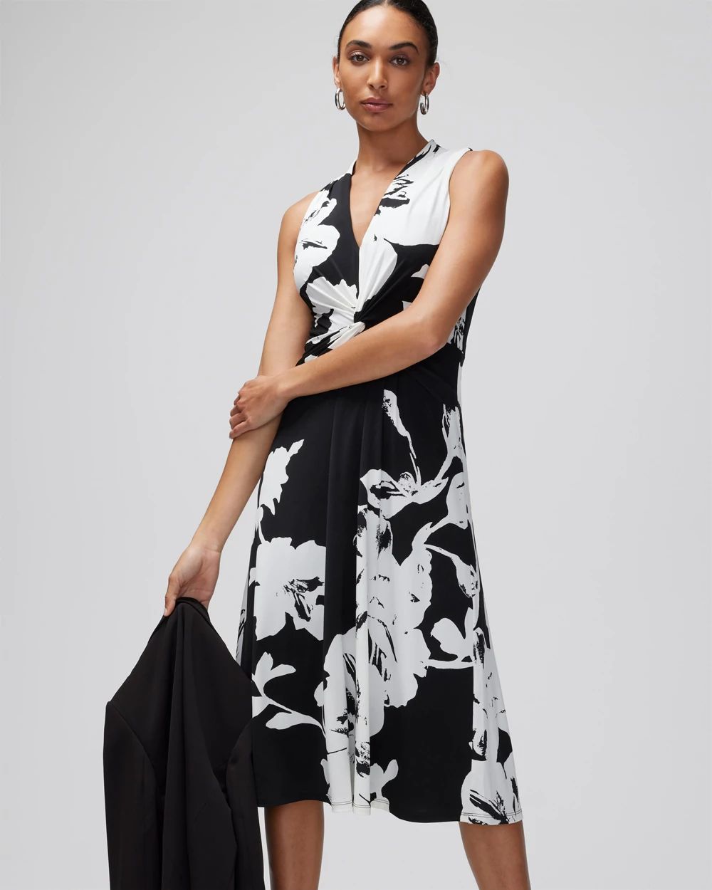 Sleeveless jersey dress online