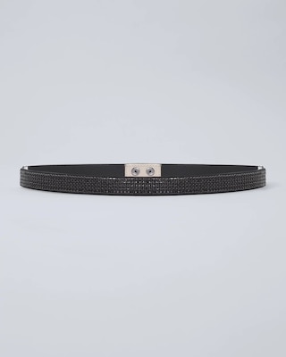 Embellished Stretch Belt